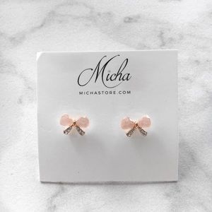NWT Mini Bow Earrings